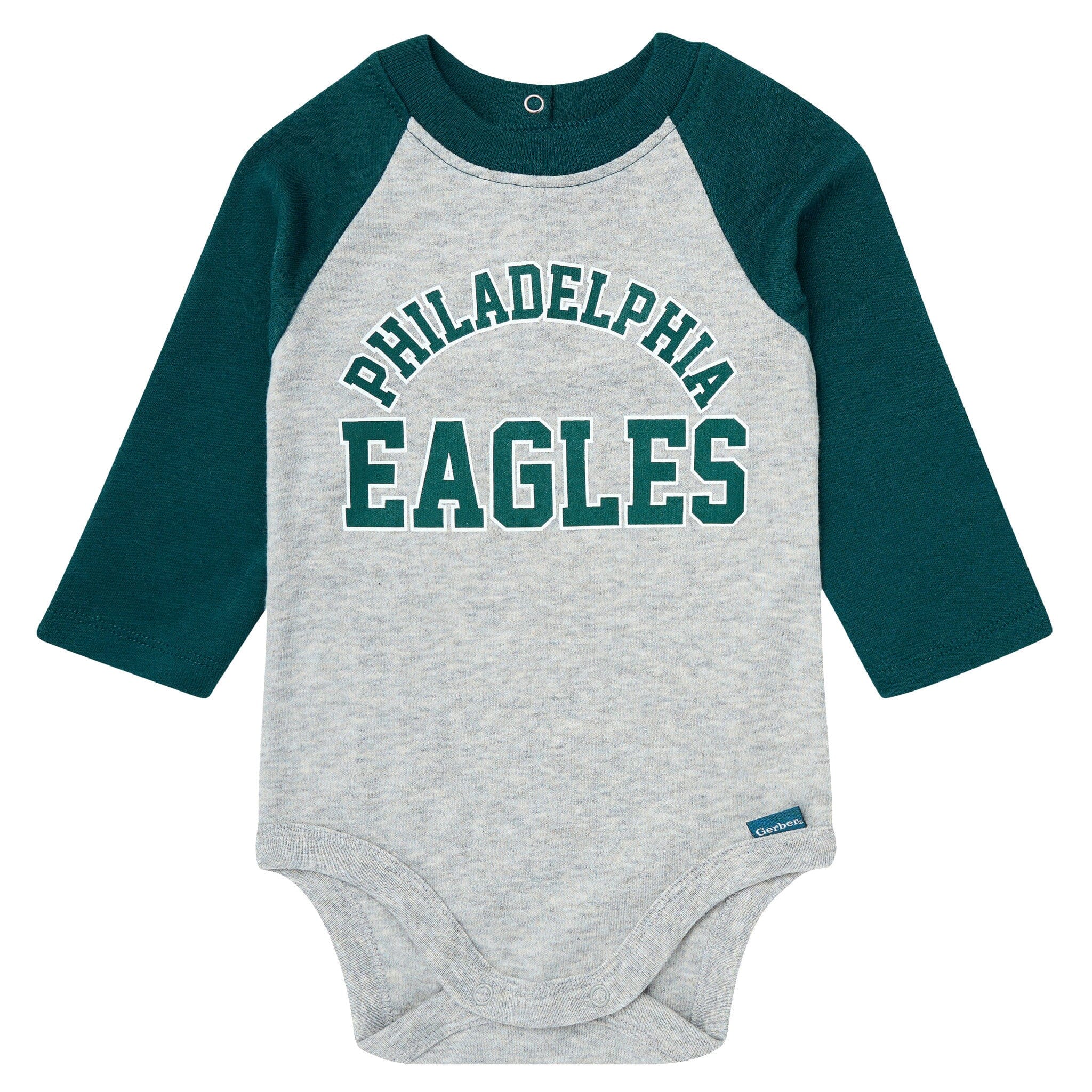 2-Piece Baby Neutral Philidelphia Eagles Bodysuit and Jogger Set NFL NFL 