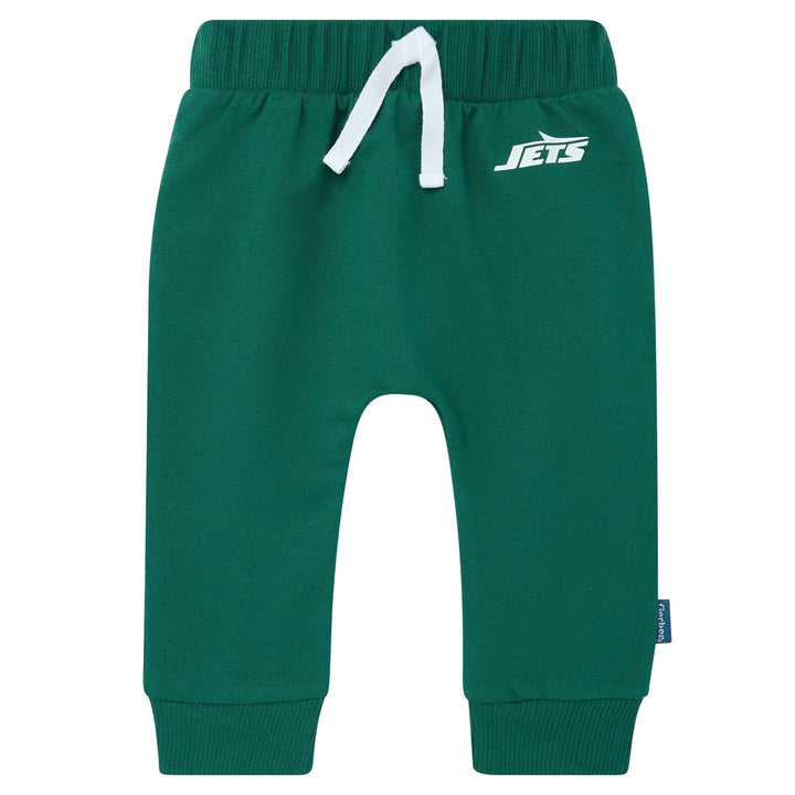 2-Piece Baby Neutral New York Jets Bodysuit and Jogger Set NFL NFL 