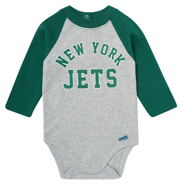 2-Piece Baby Neutral New York Jets Bodysuit and Jogger Set NFL NFL 