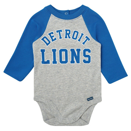 2-Piece Baby Detroit Lions Bodysuit and Jogger Set
