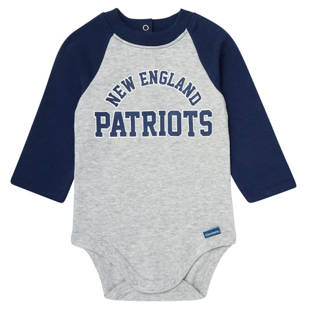2-Piece Baby New England Patriots Bodysuit and Jogger Set