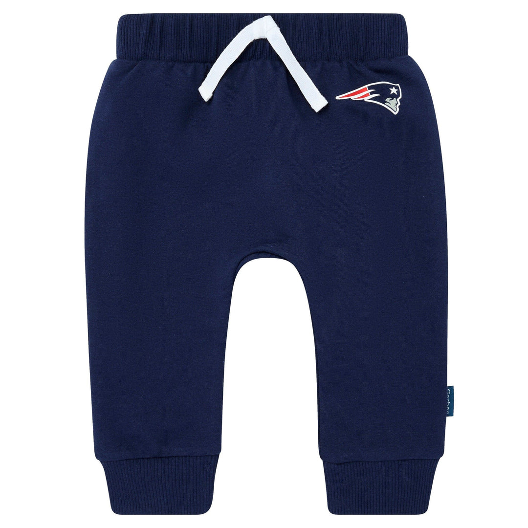 2-Piece Baby Neutral New England Patriots Bodysuit and Jogger Set NFL NFL 