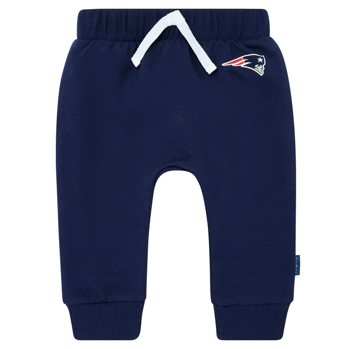 2-Piece Baby Neutral New England Patriots Bodysuit and Jogger Set NFL NFL 