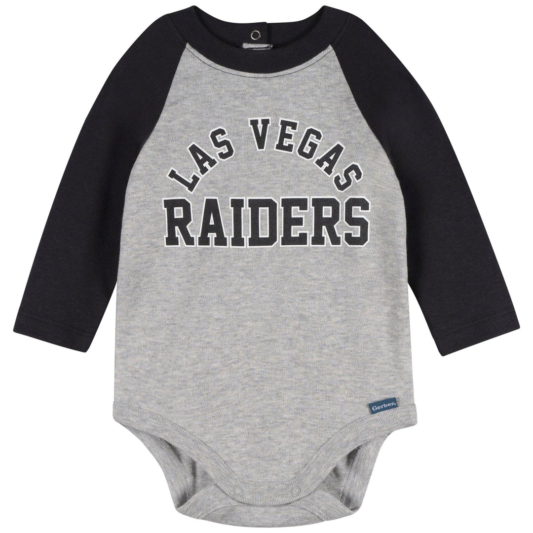 2-Piece Baby Neutral Las Vegas Raiders Bodysuit and Jogger Set NFL NFL 