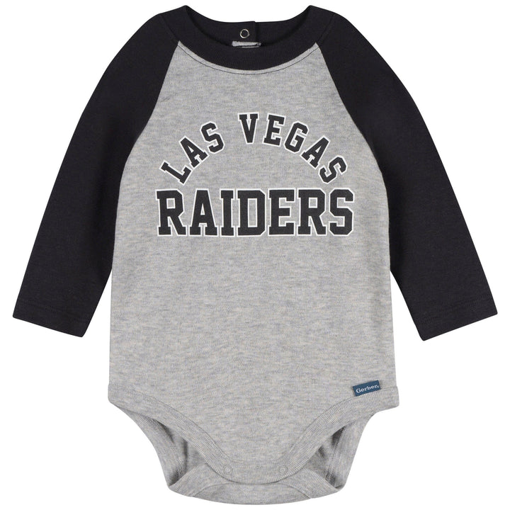 2-Piece Baby Neutral Las Vegas Raiders Bodysuit and Jogger Set NFL NFL 