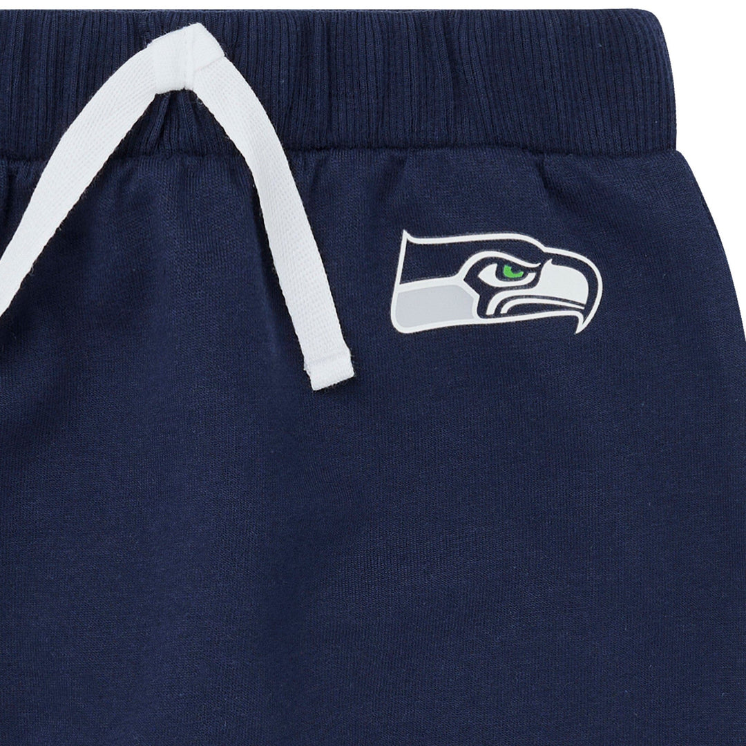 2-Piece Baby Neutral Seattle Seahawks Bodysuit and Jogger Set NFL NFL 
