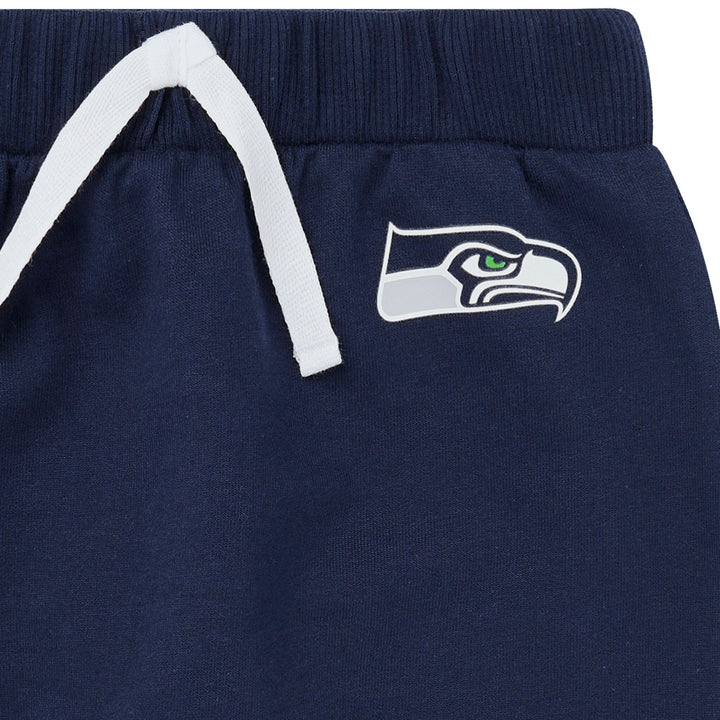 2-Piece Baby Neutral Seattle Seahawks Bodysuit and Jogger Set NFL NFL 