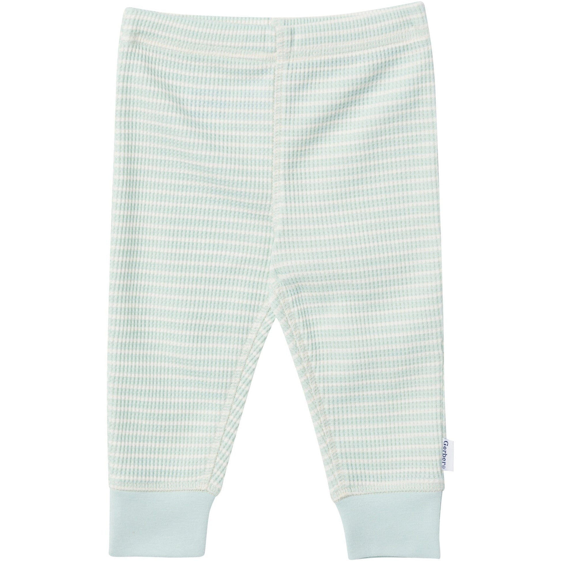 2-Piece Baby Neutral Stripe Sky Onesies® Bodysuit and Pants Set Outfits & Sets Gerber® 