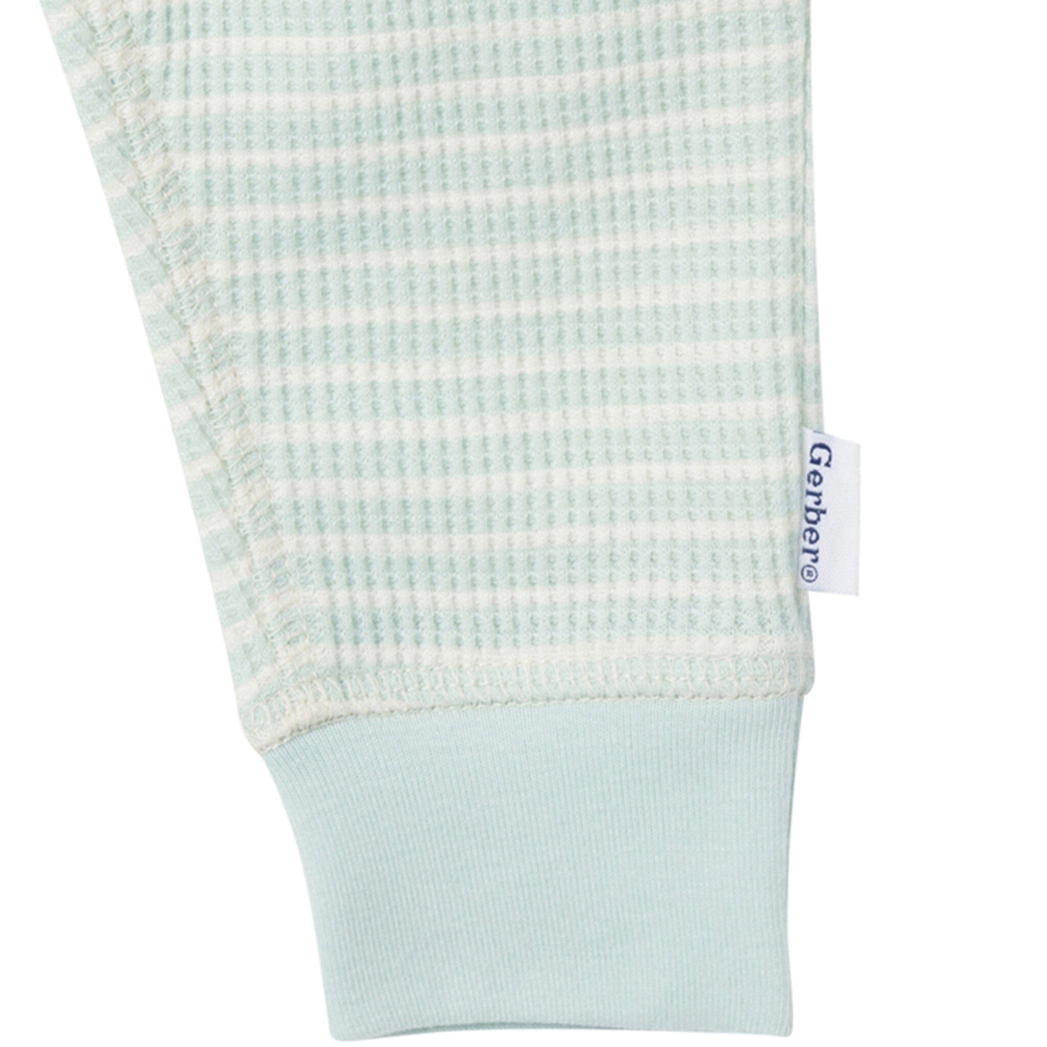 2-Piece Baby Neutral Stripe Sky Onesies® Bodysuit and Pants Set Outfits & Sets Gerber® 