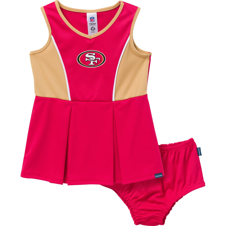 2-Piece Infant & Toddler Girls 49Ers Dress and Panty Cover Set Dresses NFL 