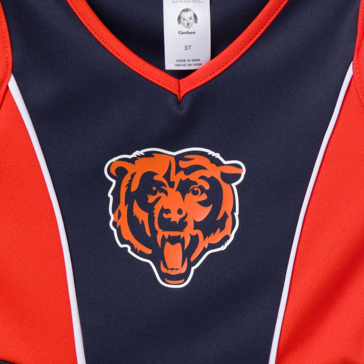 2-Piece Infant & Toddler Girls Chicago Bears Dress and Panty Cover Set Dresses NFL 