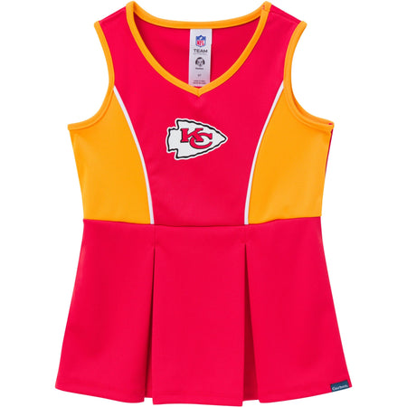 2-Piece Infant & Toddler Girls Kansas City Chiefs Cheer Dress Set