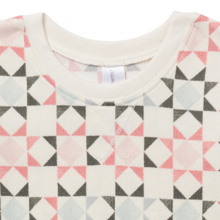 2-Piece Baby Girls Off-White Snug Fitting Footless Pajama Set Sleepwear Gerber® 