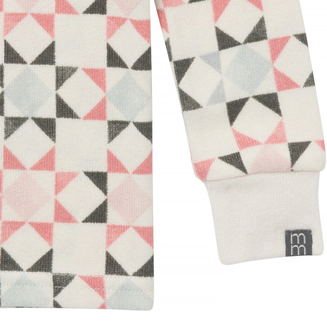 2-Piece Baby Girls Off-White Snug Fitting Footless Pajama Set Sleepwear Gerber® 