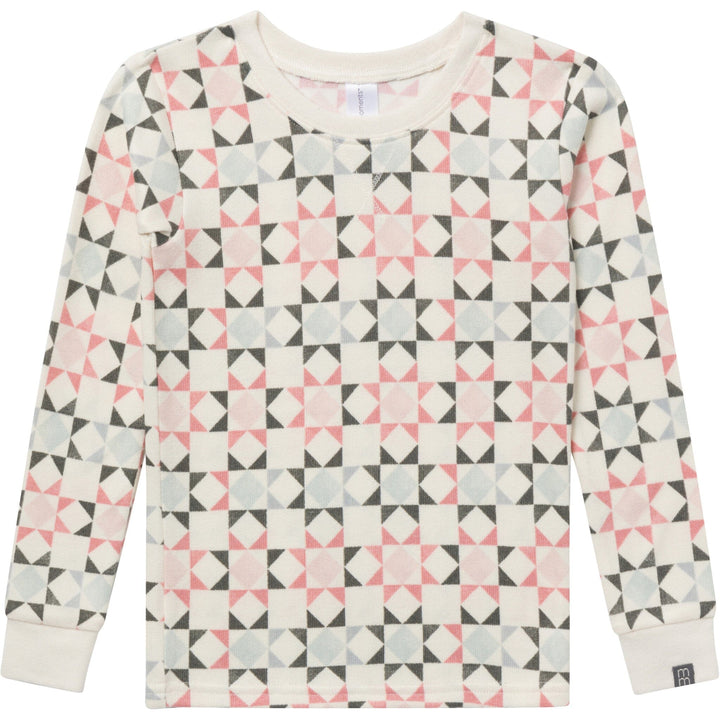 2-Piece Baby Girls Off-White Snug Fitting Footless Pajama Set Sleepwear Gerber® 