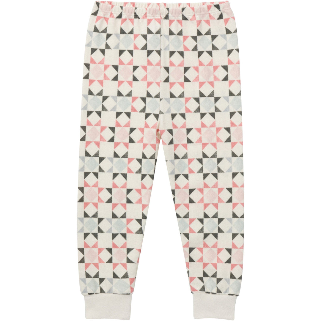 2-Piece Baby Girls Off-White Snug Fitting Footless Pajama Set Sleepwear Gerber® 