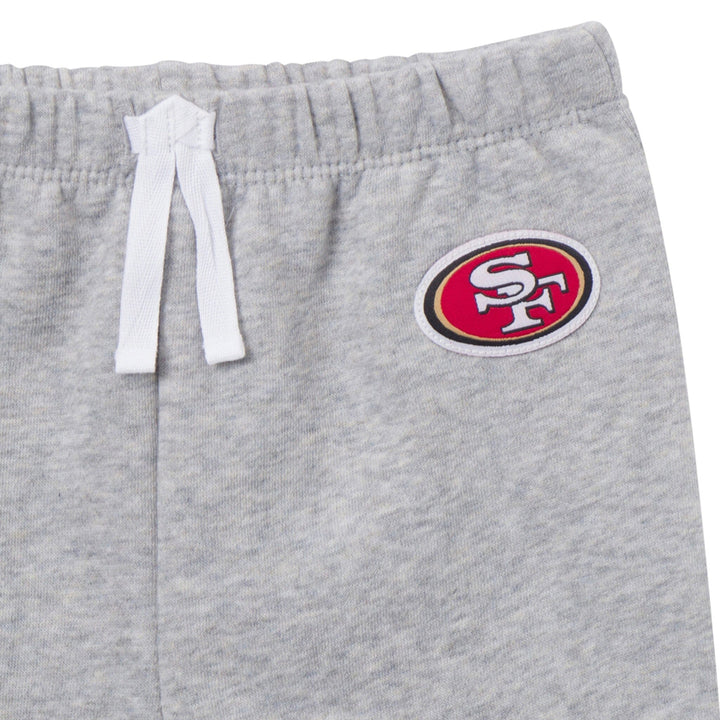 2-Piece Infant & Toddler Boys 49Ers Shirt and Sweatpant Set NFL NFL 