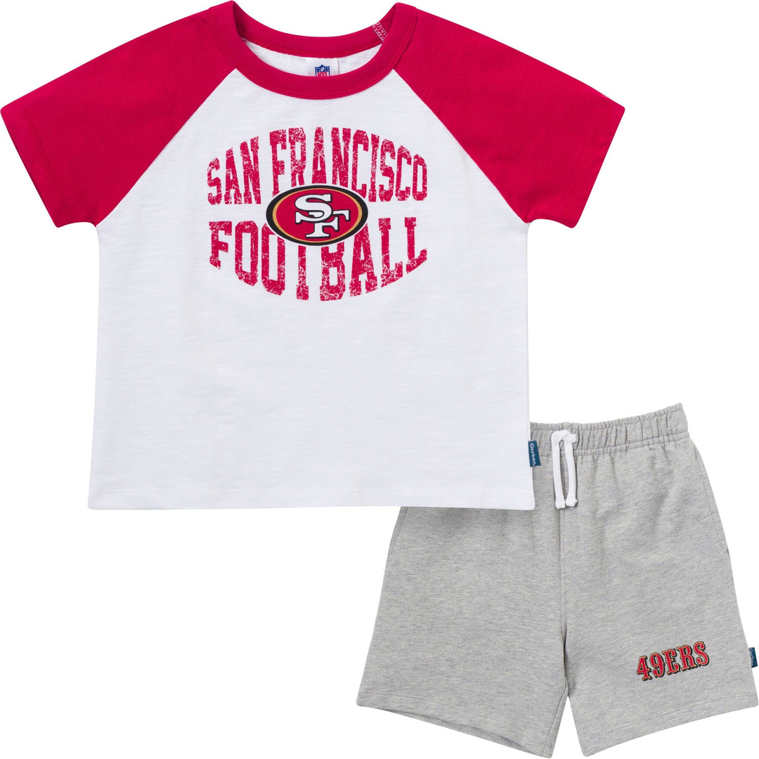 2-Piece Infant & Toddler Boys 49Ers T-Shirt and Shorts Set NFL NFL 