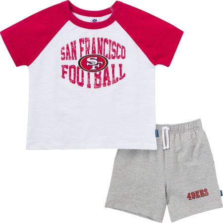2-Piece Infant & Toddler Boys San Francisco 49ers T-Shirt and Shorts Set