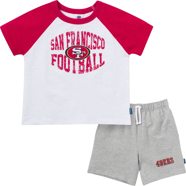 2-Piece Infant & Toddler Boys 49Ers T-Shirt and Shorts Set NFL NFL 