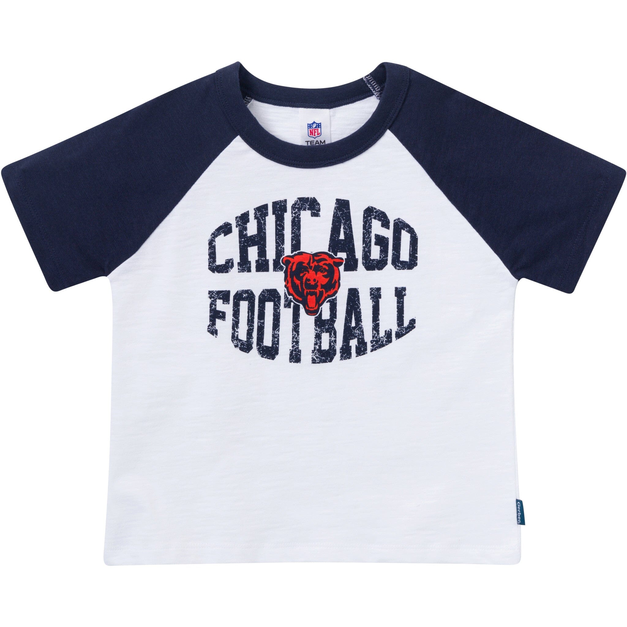 2-Piece Infant & Toddler Boys Chicago Bears T-Shirt and Shorts Set NFL NFL 