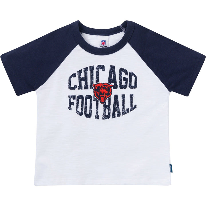 2-Piece Infant & Toddler Boys Chicago Bears T-Shirt and Shorts Set NFL NFL 