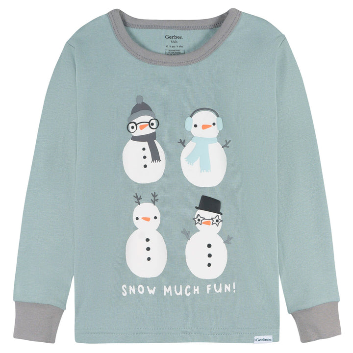 2-Piece Infant & Toddler Boys Blue Stripe Snug Fitting Pajama Set Sleepwear Gerber® 