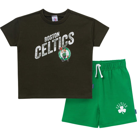 2-Piece Infant & Toddler Boys Boston Celtics T-Shirt & Shorts Set