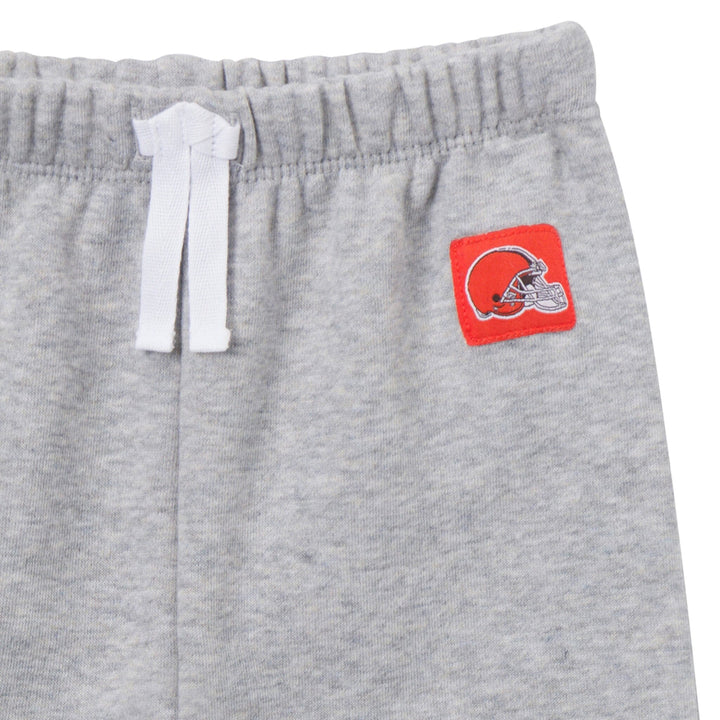 2-Piece Infant & Toddler Boys Cleveland Browns Shirt and Sweatpant Set NFL NFL 