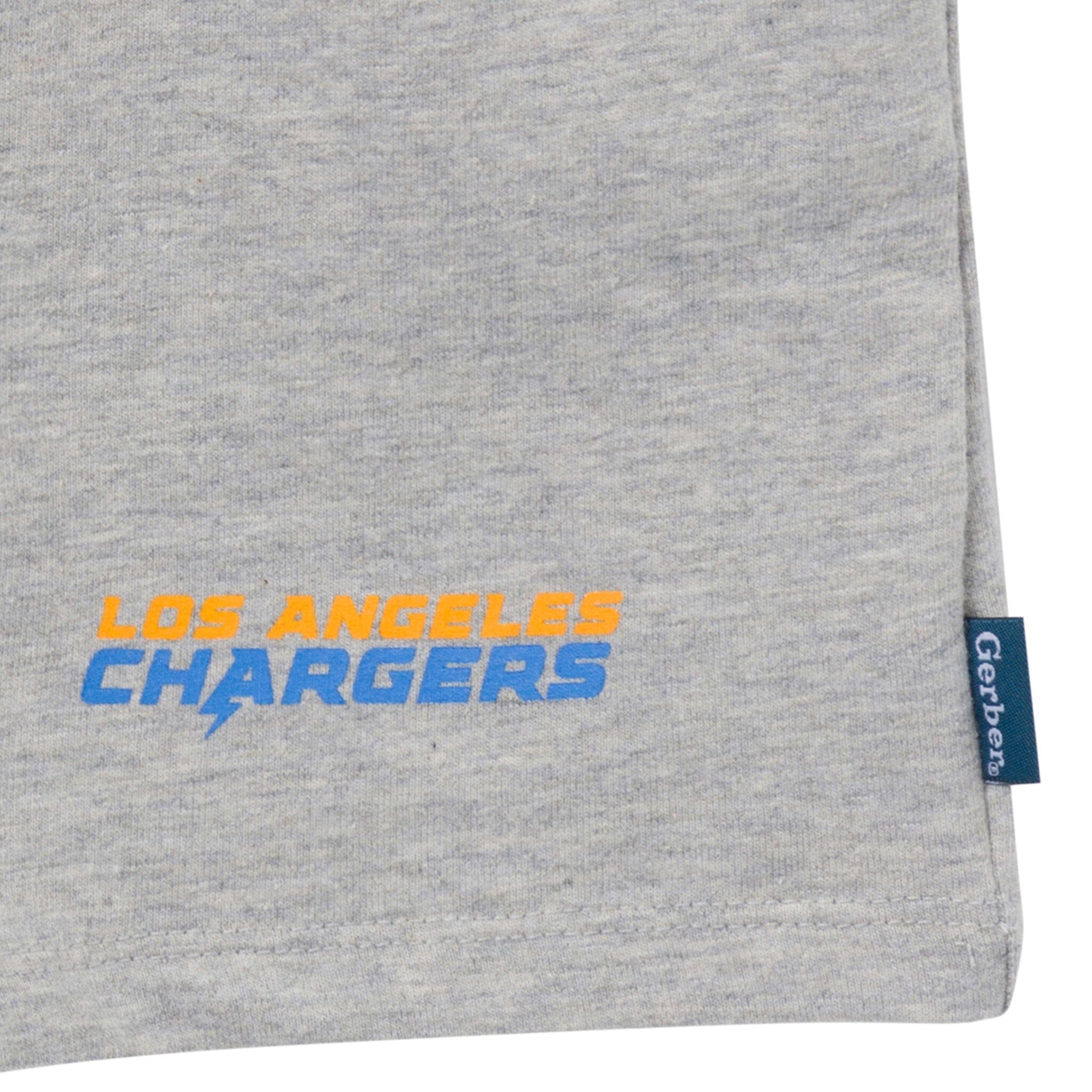 2-Piece Infant & Toddler Boys Los Angeles Chargers T-Shirt and Shorts Set NFL NFL 