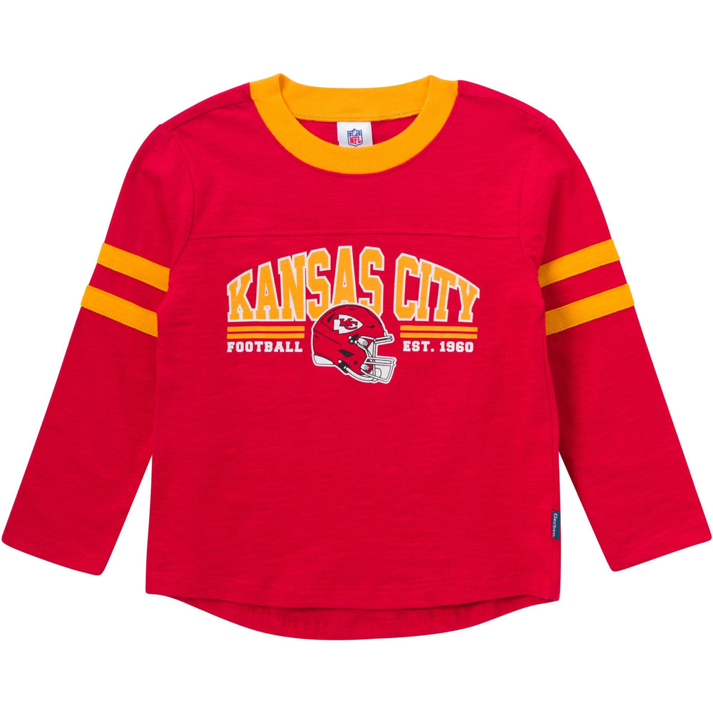 2-Piece Infant & Toddler Boys Kansas City Chiefs Shirt and Sweatpant Set NFL NFL 