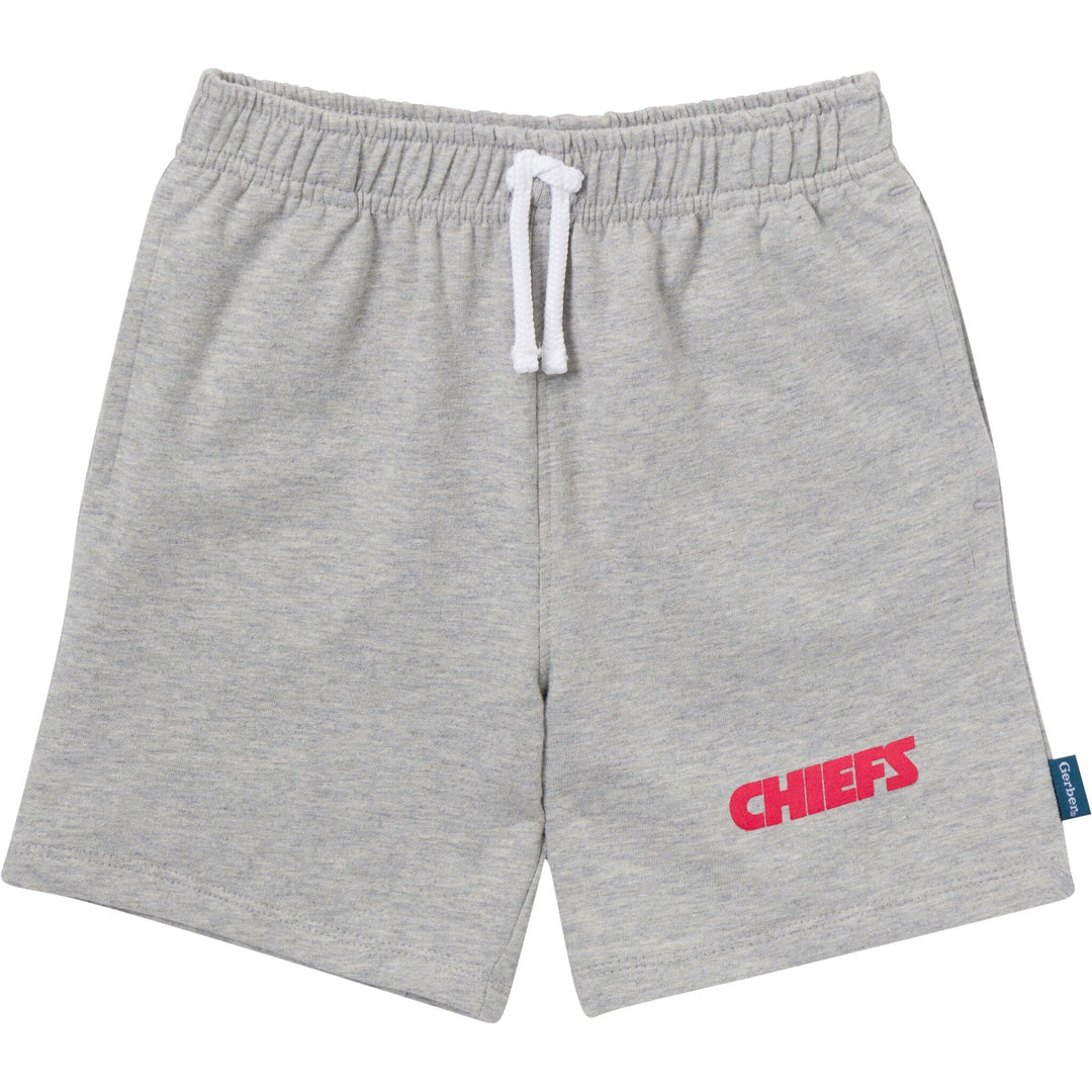 2-Piece Infant & Toddler Boys Kansas City Chiefs T-Shirt and Shorts Set NFL NFL 