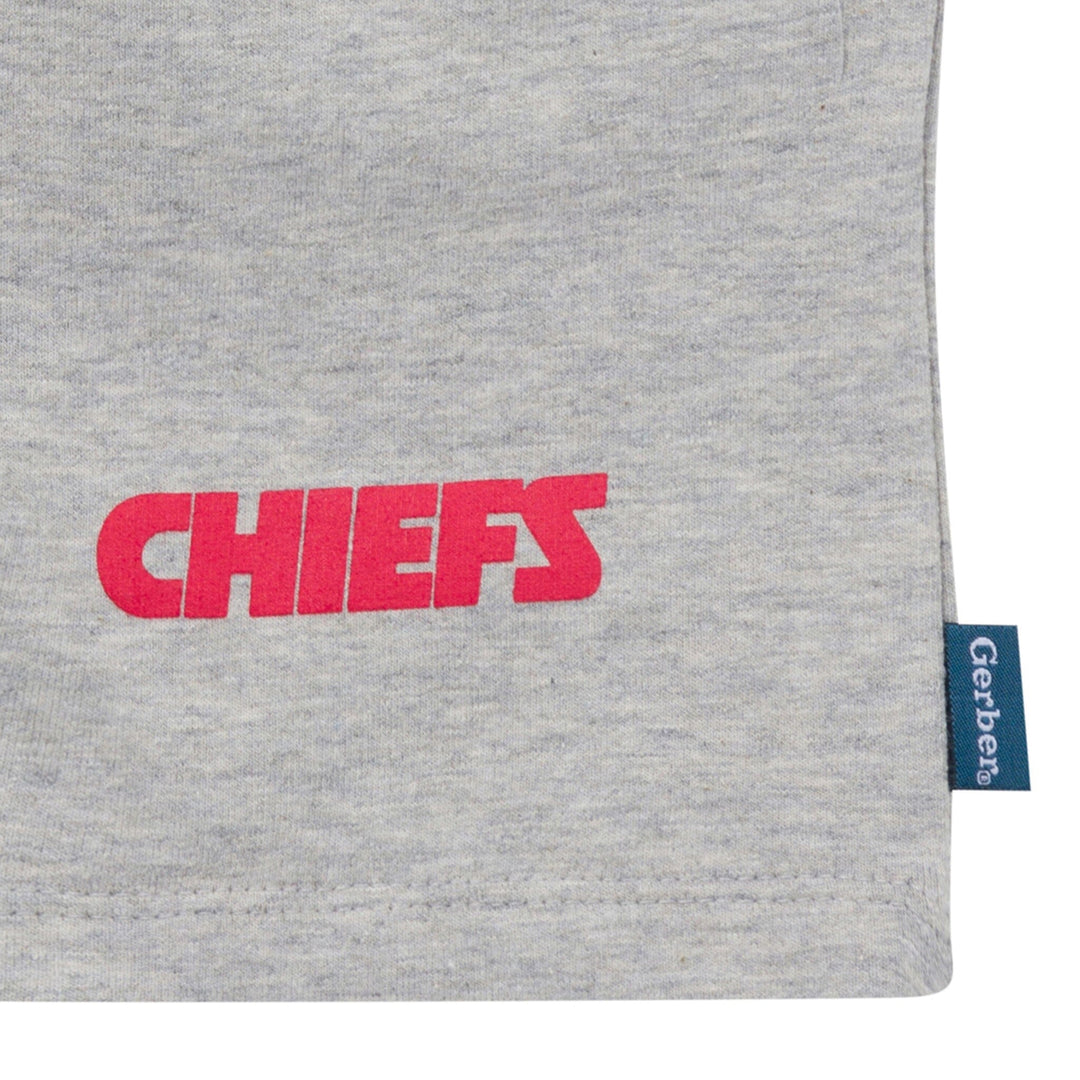 2-Piece Infant & Toddler Boys Kansas City Chiefs T-Shirt and Shorts Set NFL NFL 