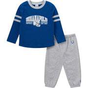 2-Piece Infant & Toddler Boys Indianapolis Colts Shirt and Sweatpant Set NFL NFL 