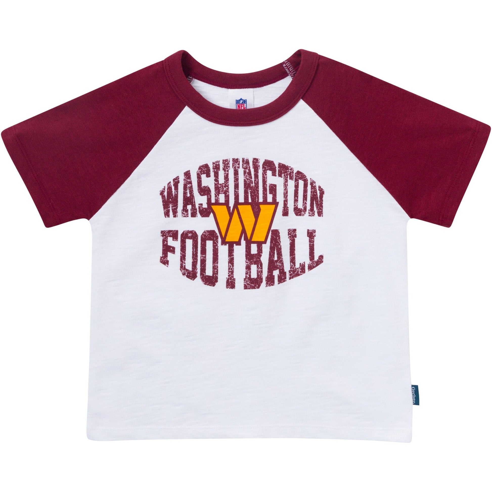 2-Piece Infant & Toddler Boys Commanders T-Shirt and Shorts Set NFL NFL 