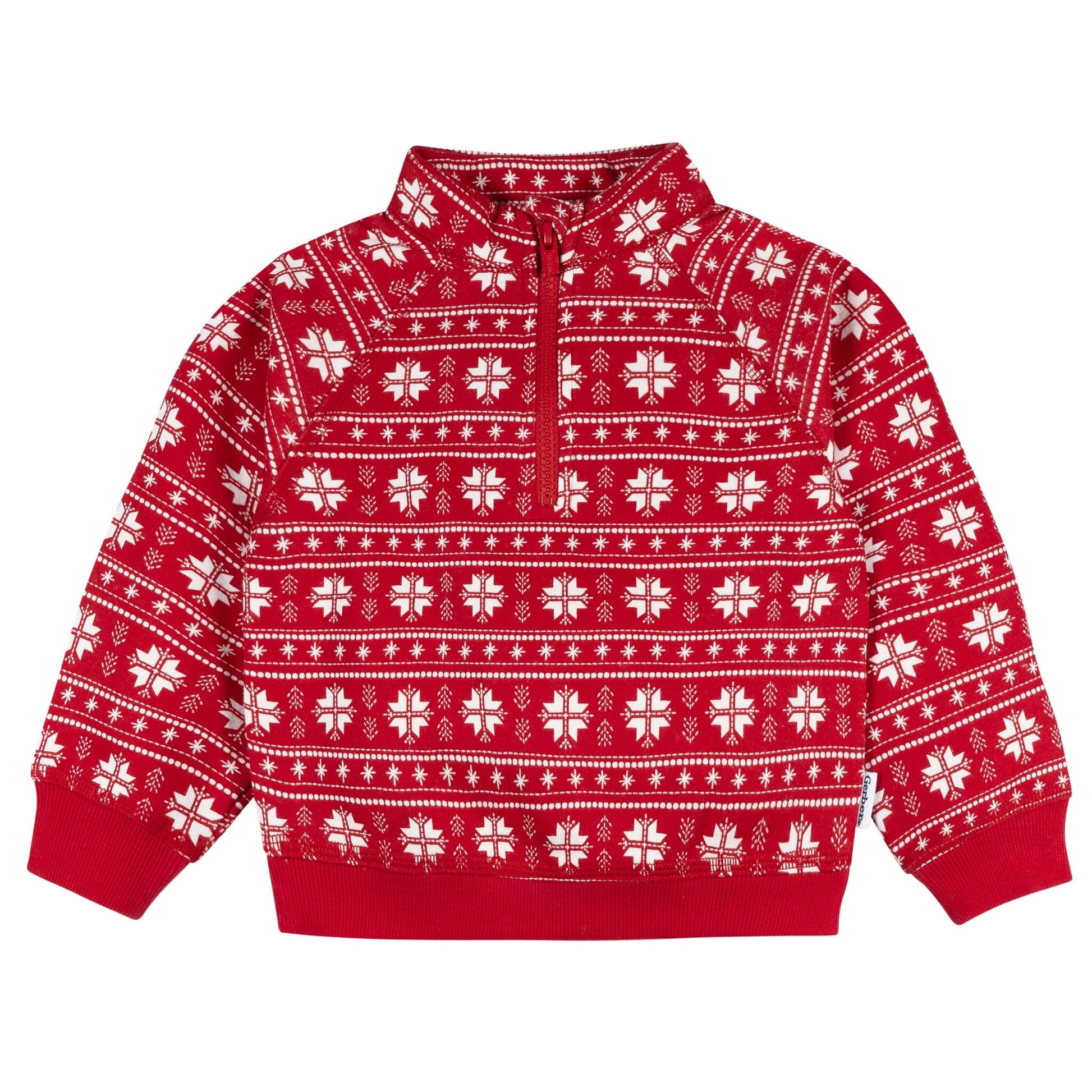 2-Piece Infant & Toddler Boys Red Christmas Fleece Top and Pants Outfits & Sets Gerber® 