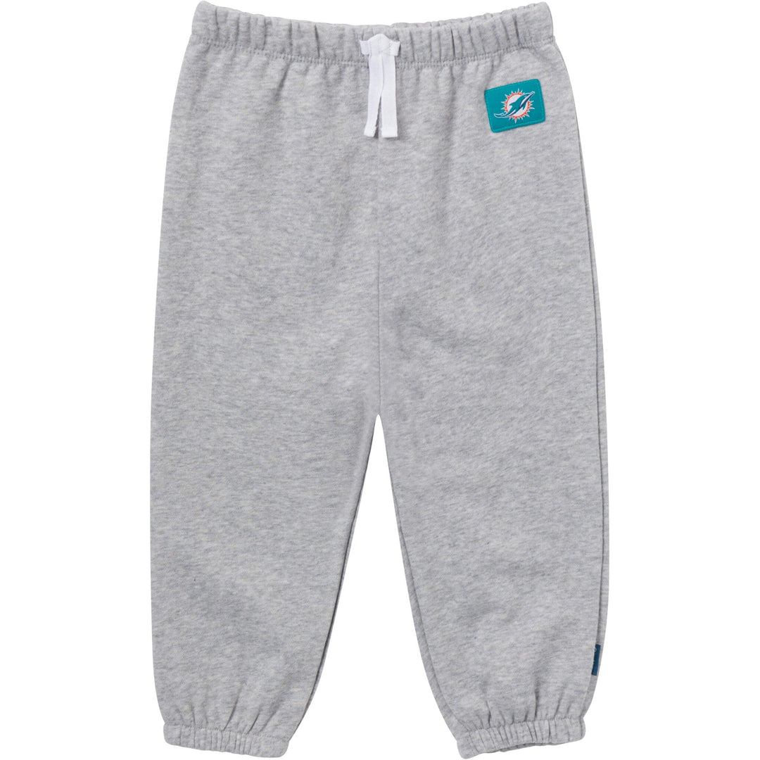 2-Piece Infant & Toddler Boys Miami Dolphins Shirt and Sweatpant Set NFL NFL 