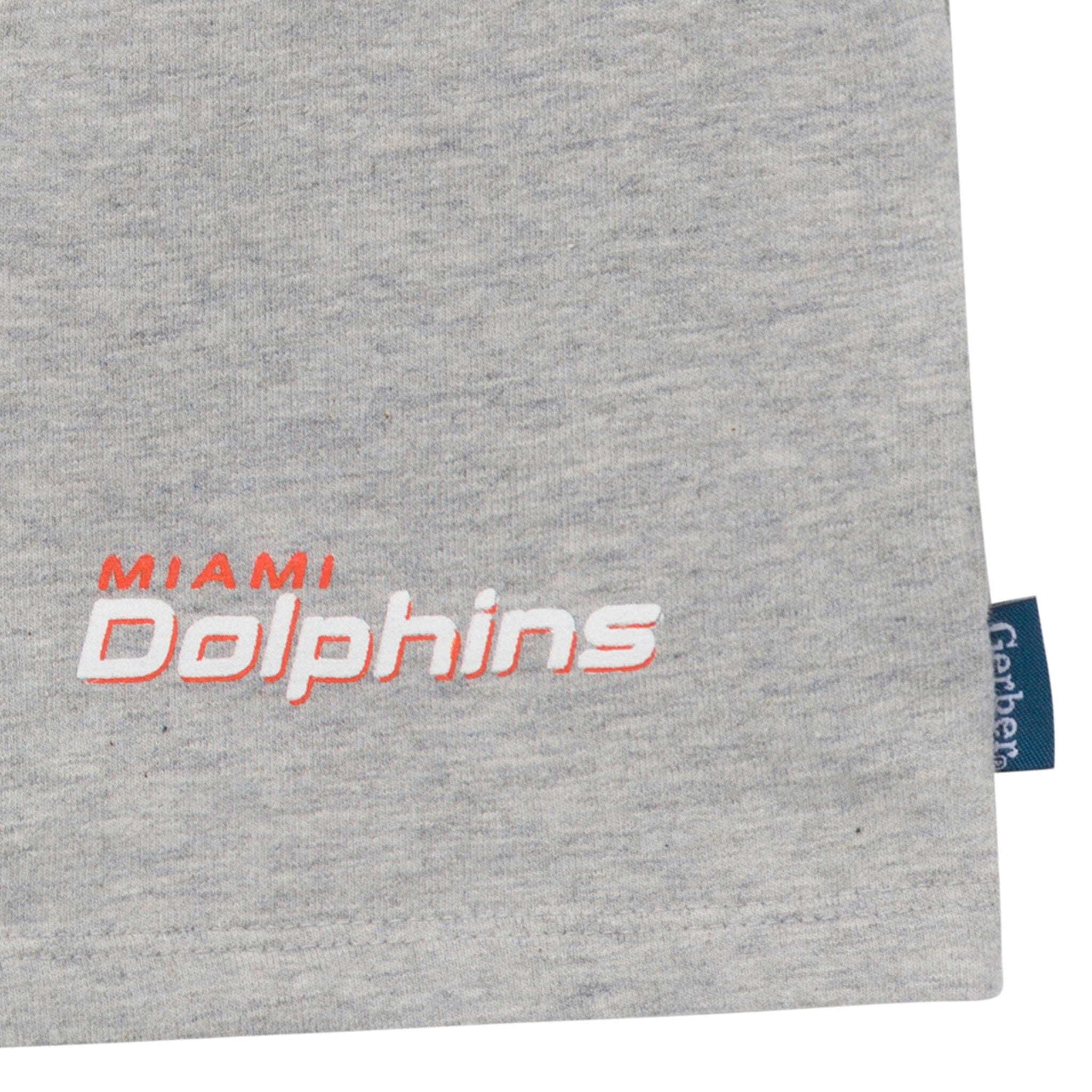 2-Piece Infant & Toddler Boys Miami Dolphins T-Shirt and Shorts Set NFL NFL 