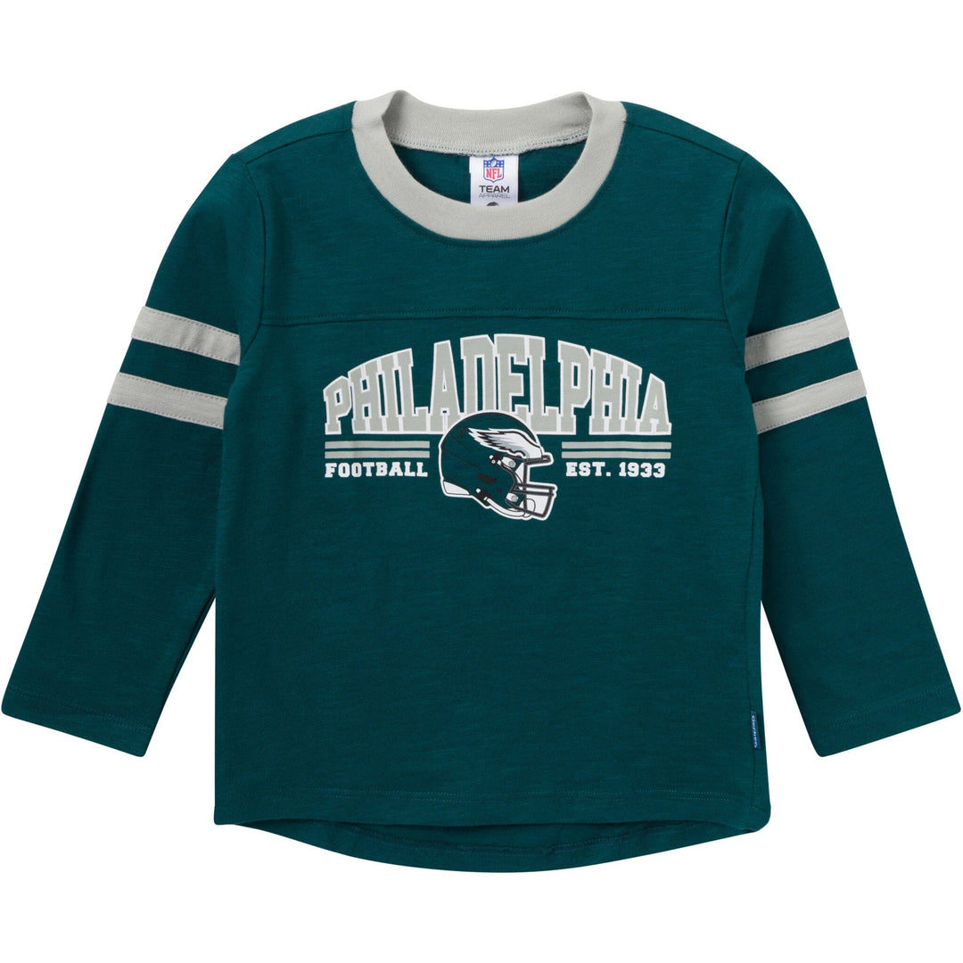 2-Piece Infant & Toddler Boys Philidelphia Eagles Shirt and Sweatpant Set NFL NFL 