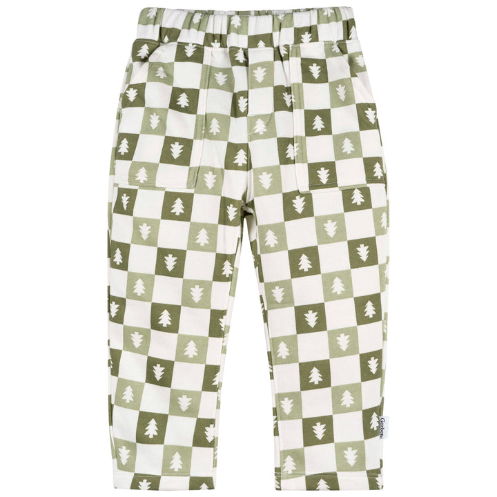 2-Piece Infant & Toddler Boys Oil Green Fleece Top and Pants Outfits & Sets Gerber® 