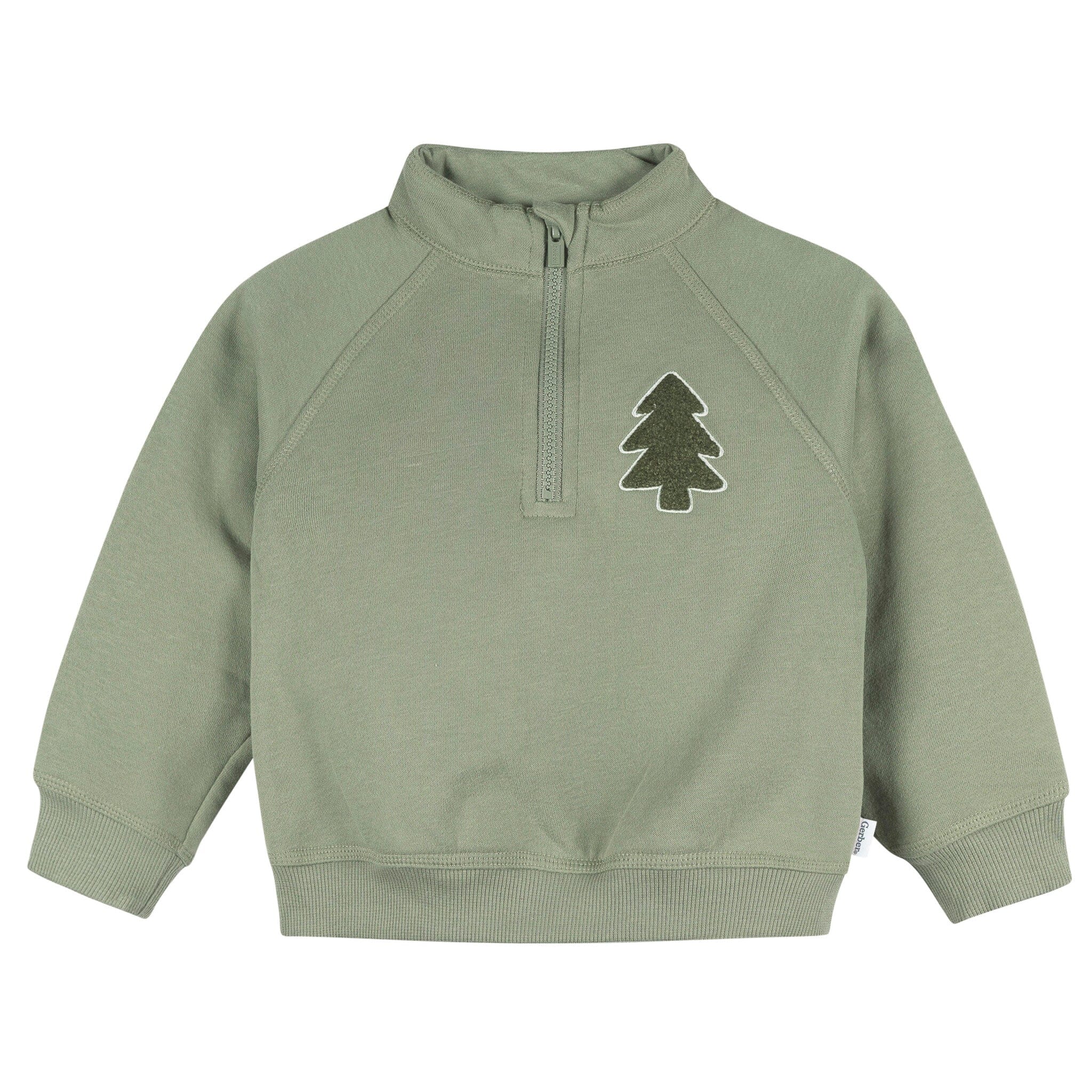 2-Piece Infant & Toddler Boys Oil Green Fleece Top and Pants Outfits & Sets Gerber® 
