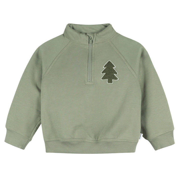 2-Piece Infant & Toddler Boys Oil Green Fleece Top and Pants Outfits & Sets Gerber® 