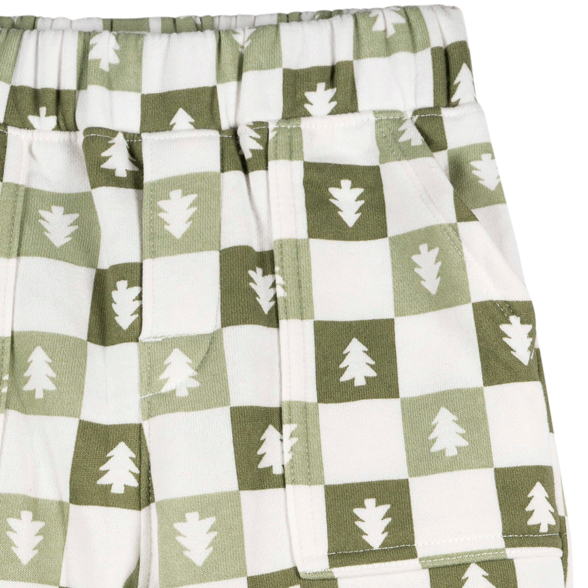 2-Piece Infant & Toddler Boys Oil Green Fleece Top and Pants Outfits & Sets Gerber® 