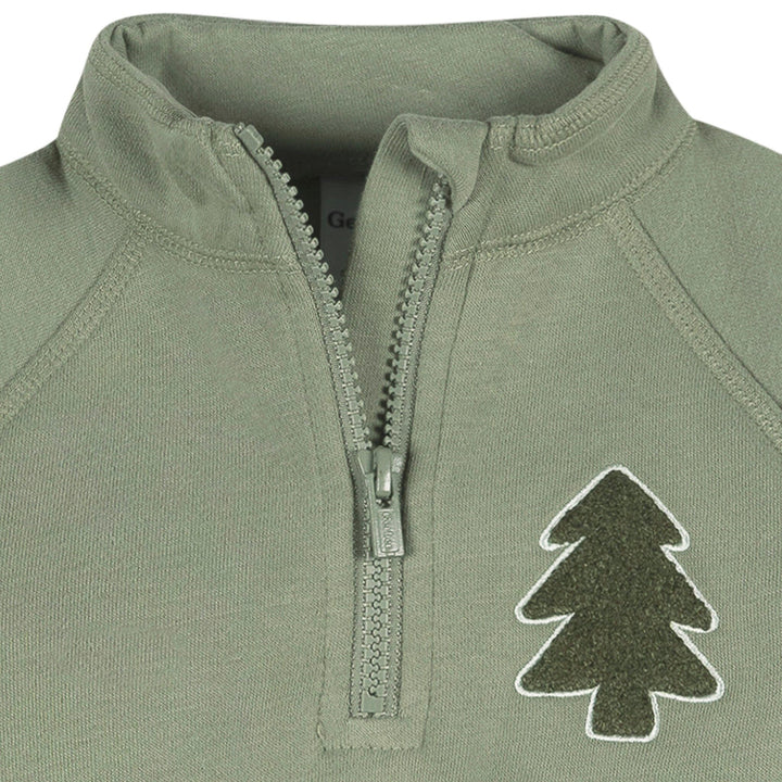2-Piece Infant & Toddler Boys Oil Green Fleece Top and Pants Outfits & Sets Gerber® 