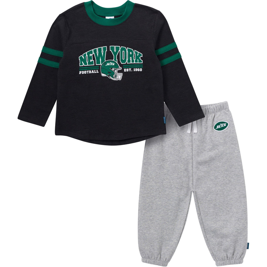 2-Piece Infant & Toddler Boys New York Jets Shirt and Sweatpant Set NFL NFL 