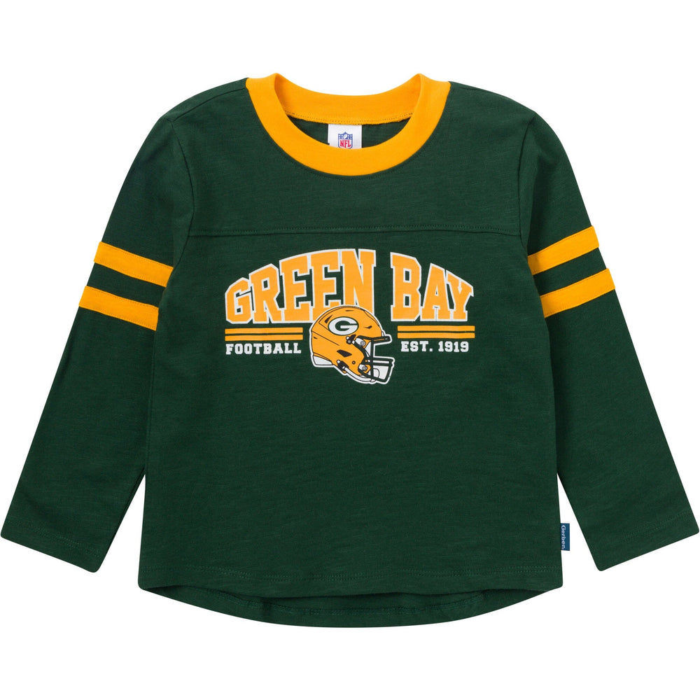 2-Piece Infant & Toddler Boys Green Bay Packers Shirt and Sweatpant Set Outfits & Sets NFL 