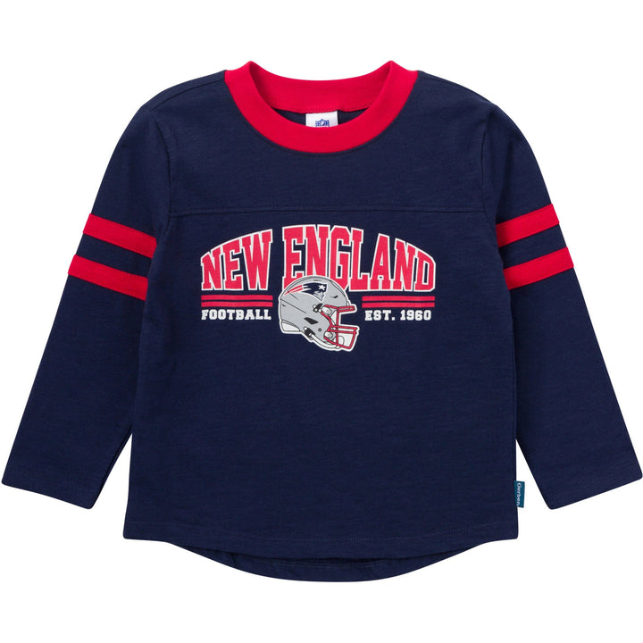 2-Piece Infant & Toddler Boys New England Patriots Shirt and Sweatpant Set Outfits & Sets NFL 