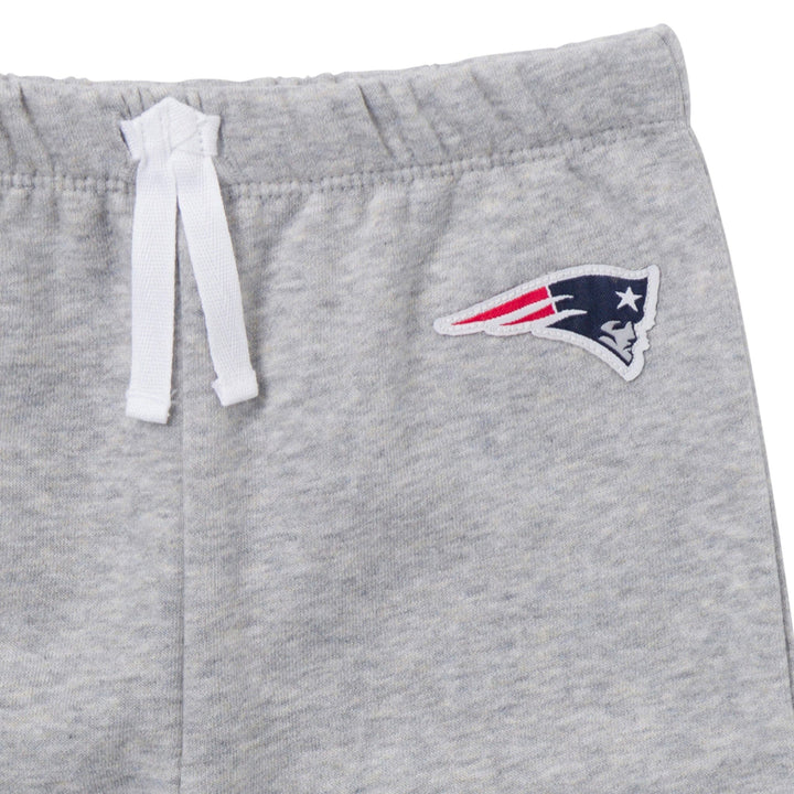 2-Piece Infant & Toddler Boys New England Patriots Shirt and Sweatpant Set Outfits & Sets NFL 