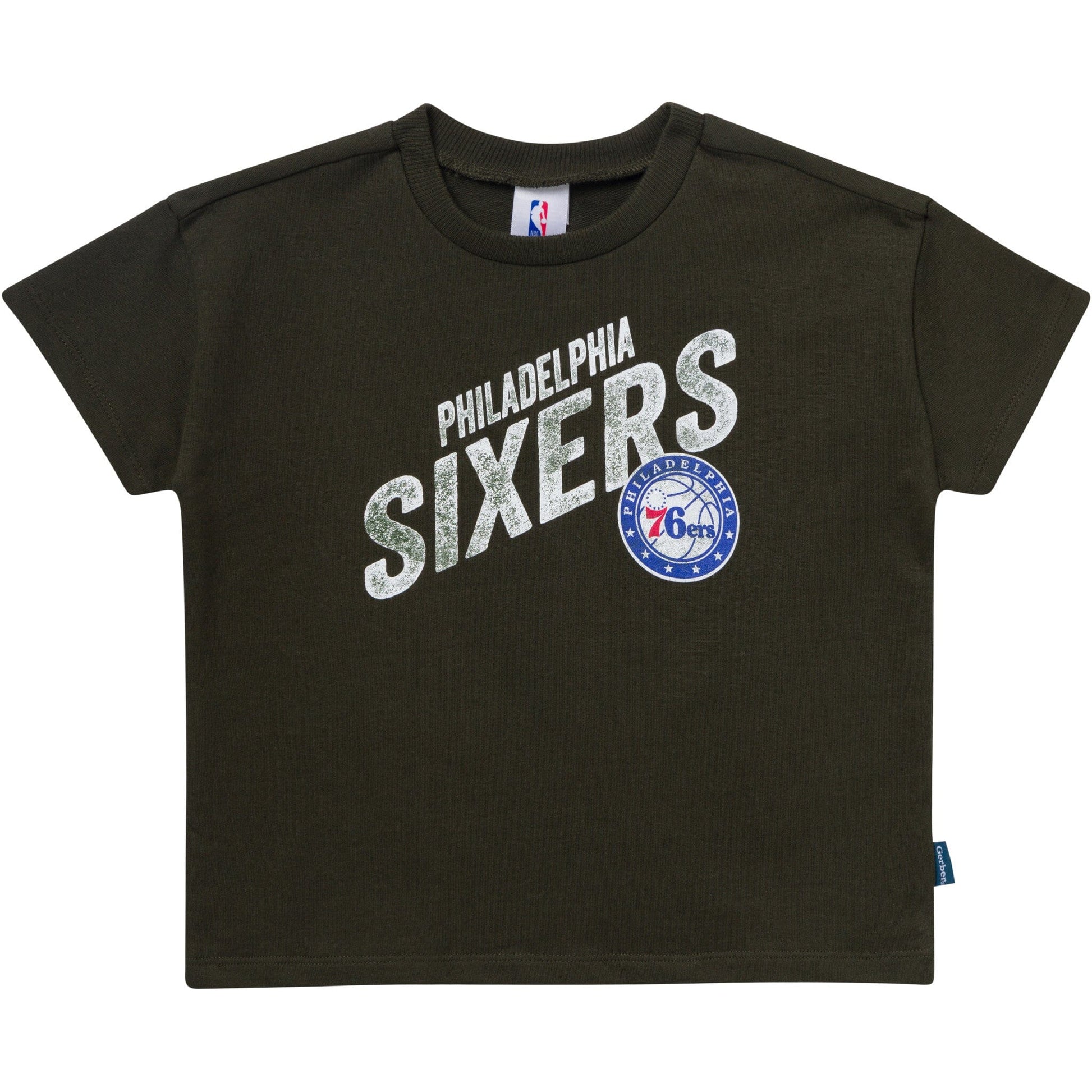 2-Piece Infant & Toddler Boys Philadelphia Sixers T-Shirt & Shorts Set Outfits & Sets Gerber® 