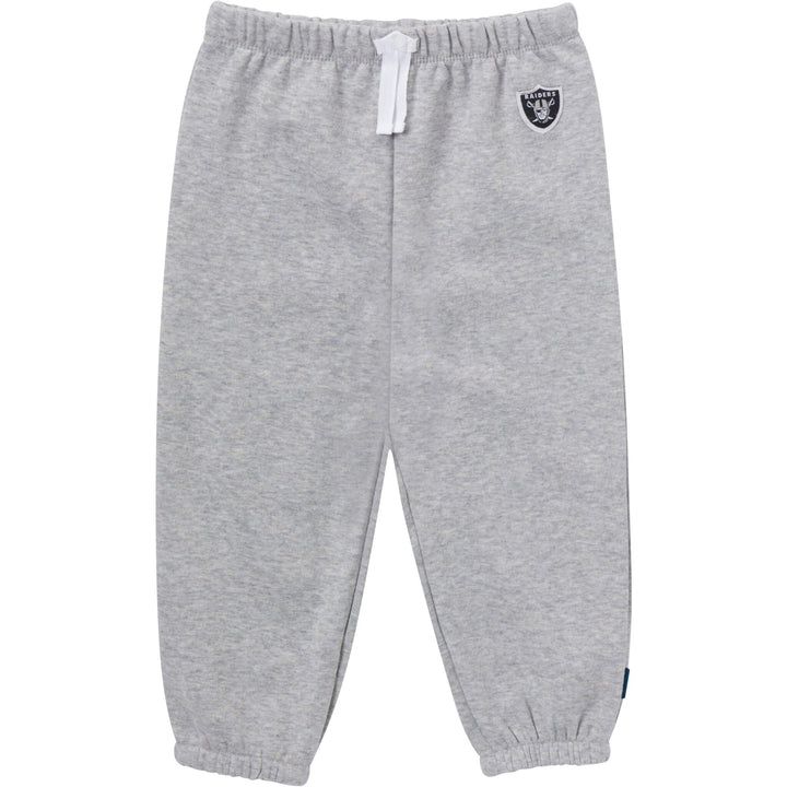 2-Piece Infant & Toddler Boys Las Vegas Raiders Shirt and Sweatpant Set Outfits & Sets NFL 